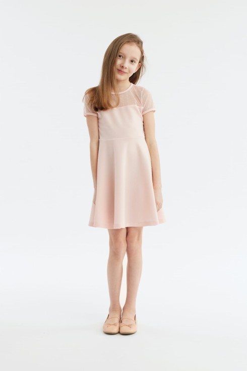 pigenkjole, festkjole, lyserød kjole, Elly kjole, børnekjoler, festtøj til piger, bryllupskjole børn, høj kvalitet børnetøj, elegant pigekjole