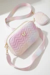 Pink pige-håndtaske med sommerfugl og kæde nærbillede, materiale og forarbejdning, festtøj til piger, ZOYA Fashion